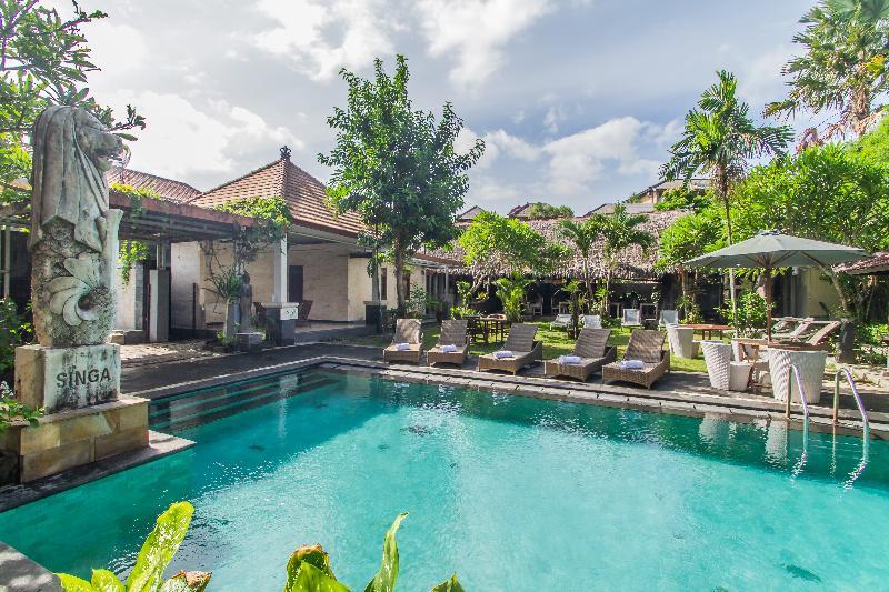 Jimbaran Lestari Hotel & Residence - Spa Dış mekan fotoğraf